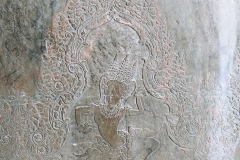 Angkor Wat - Dancing girl on the wall