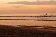 Kuta - Sunset on the beach