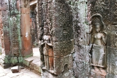 Banteay Kdei - apsara, warrior, demon