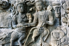 Borobudur - Bas-relief - Garuda