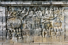 Borobudur - Bas-relief - Temple