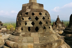 Borobudur - Lonely stupa