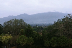 Borobudur - Mountains in mist2