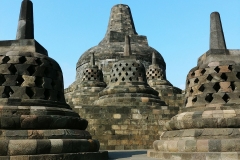 Borobudur - Top of the temple