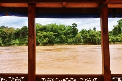 Botanical gardens - Mekong from the boat