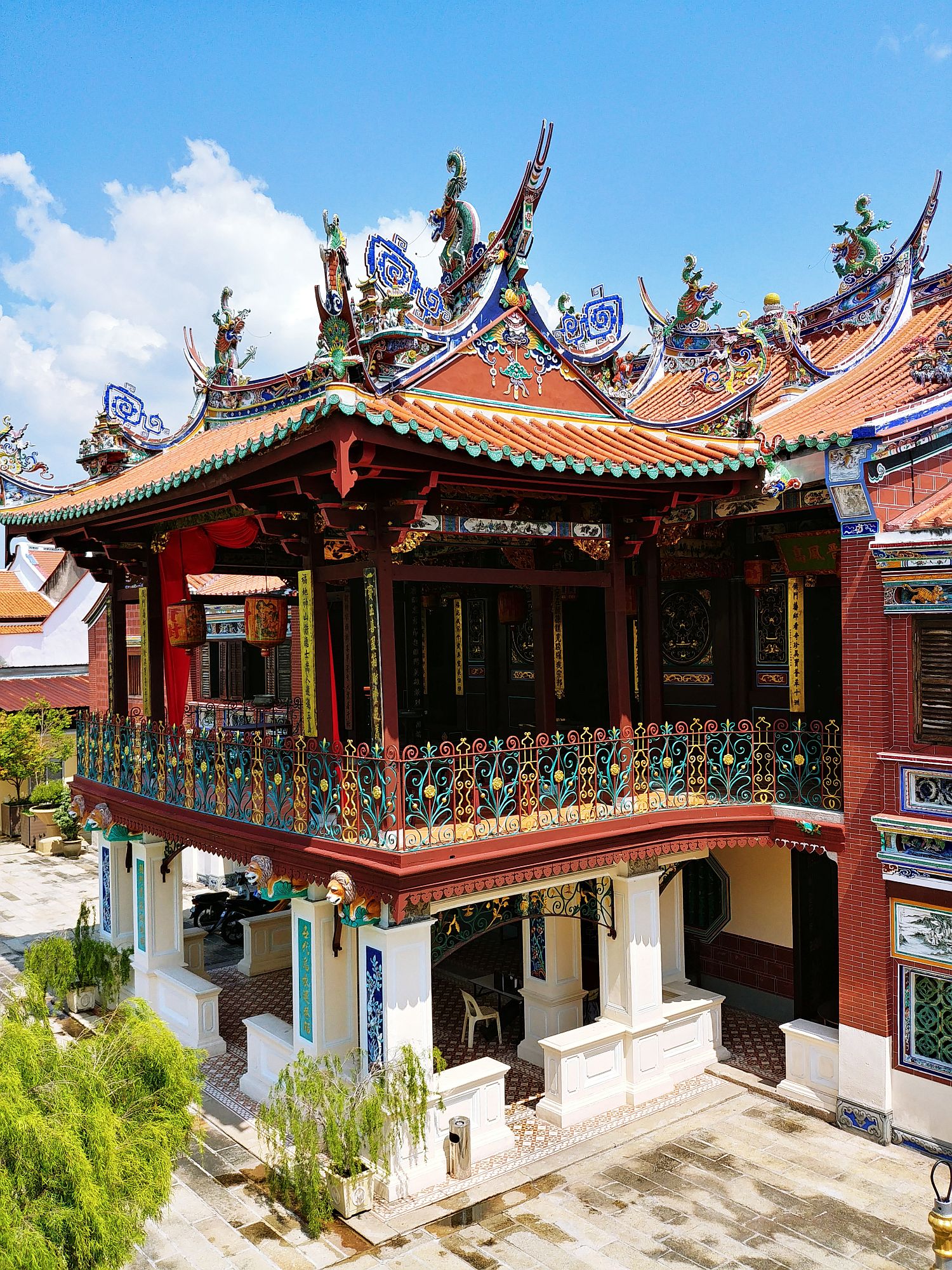 George Town - Cheah House - Terrace and roof