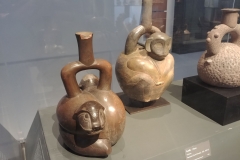 Santiago - Chilean Museum of Pre-Columbian Art - 10 - Chavin pottery - Animal vessels