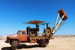 Coober Pedy - Drilling truck