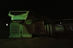 Coober Pedy - Spaceship by night
