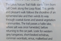 Coorong National Park - Lakes Nature Trail - Pipe Clay Lake - 01