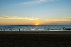 Darwin - Mindil Beach - Boat and sunset
