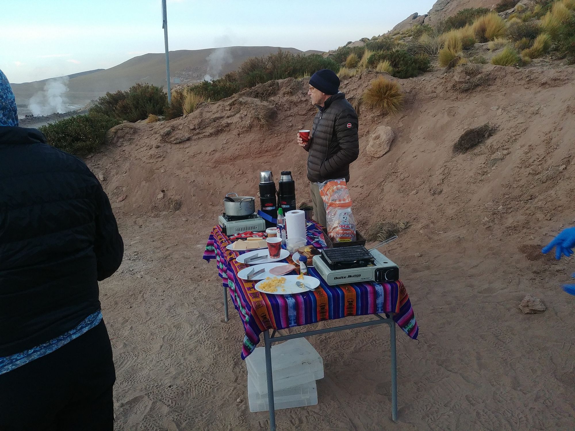 El Tatio Geyser Field - 02 - Breakfast