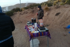 El Tatio Geyser Field - 02 - Breakfast