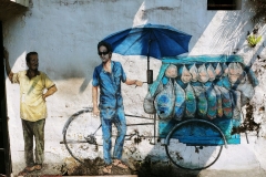 George Town - Street art - bike cart