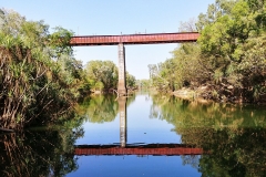 Katherine - Katherine river - Heritage railway bridge