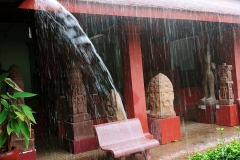 Under the rain - national museum