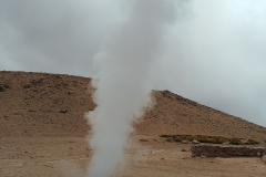 Salar de Uyuni Tour - Day 1 - 46 - Steam geyser