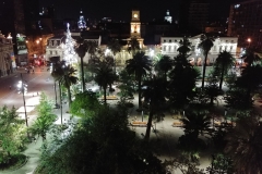 Santiago 06 - Plaza de Armas by night