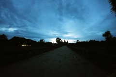 Sunrise at Angkor Wat - from afar