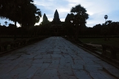 Sunrise at Angkor Wat - from the causeway
