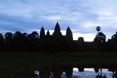 Sunrise at Angkor Wat - from the southern pond