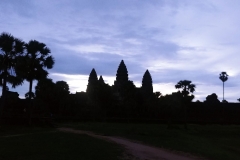 Sunrise at Angkor Wat - the fabled towers