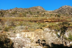 The Grampians - Heatherlie Quarry - 03 - Cliff face with mountain goat
