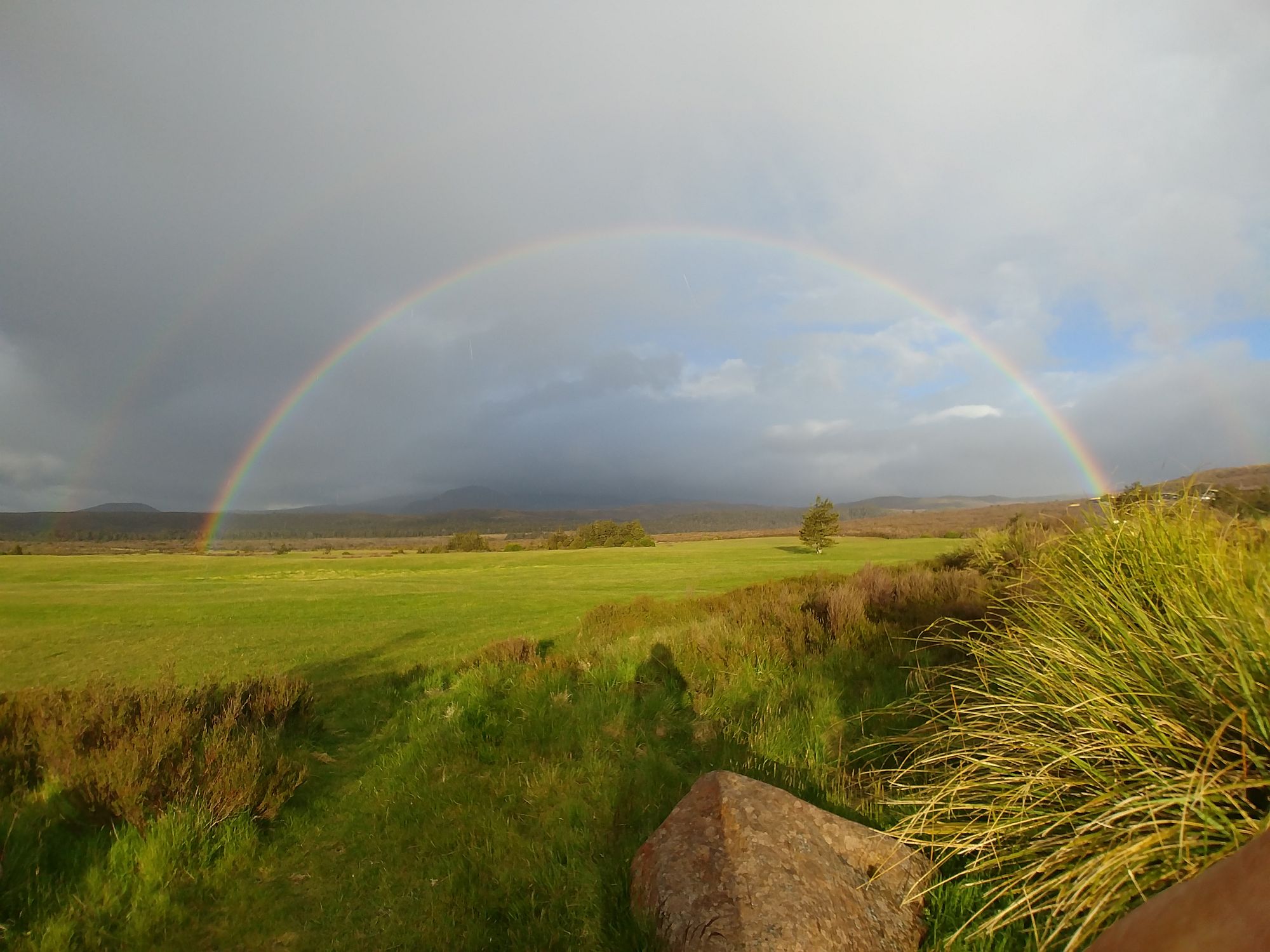 Tongariro National Park - 50 - Double rainbow
