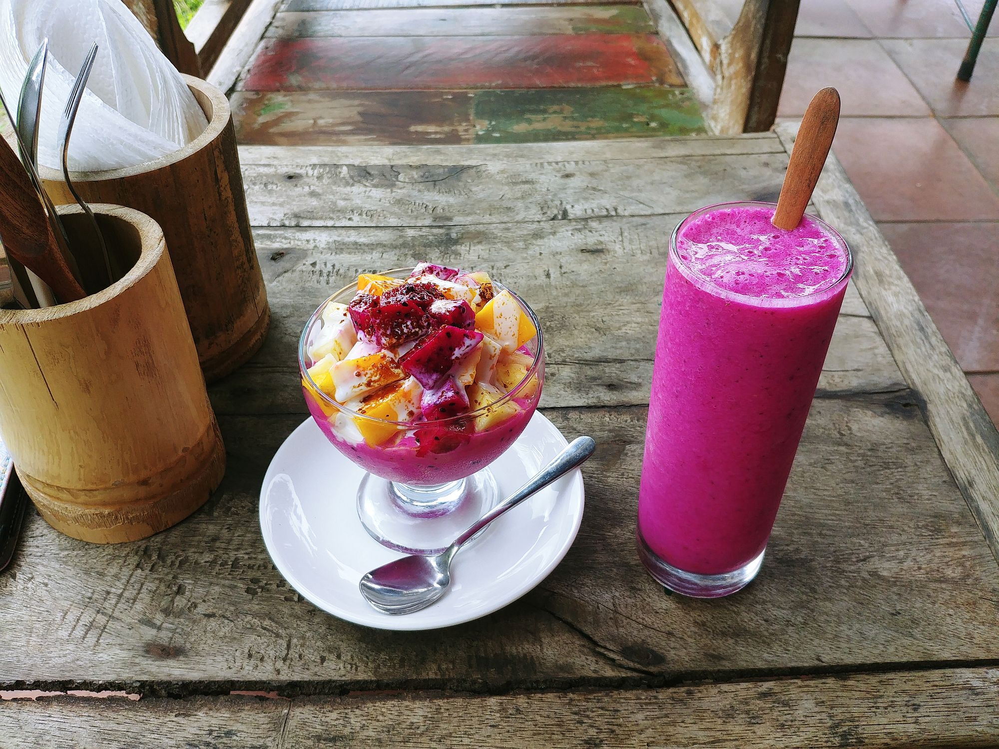 Ubud - Strawberry hill and Gede juice