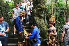Ubud - Monkey Forest - Newlyweds