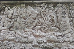 Ubud - Monkey Forest - Temple carvings