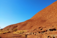 Uluru - Climbing ridge