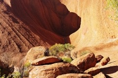 Uluru - Downwards pathway