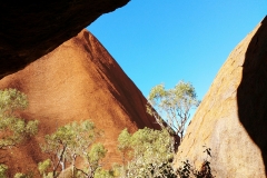 Uluru - From an overhang