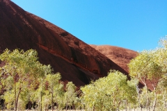 Uluru - South facing slopes