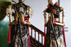 Jakarta - Wayang museum - Giant puppets