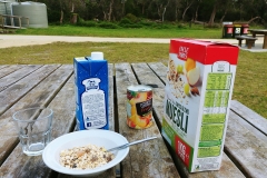 Wilsons Promontory National Park 01 - Breakfast at the Stockyard Campground