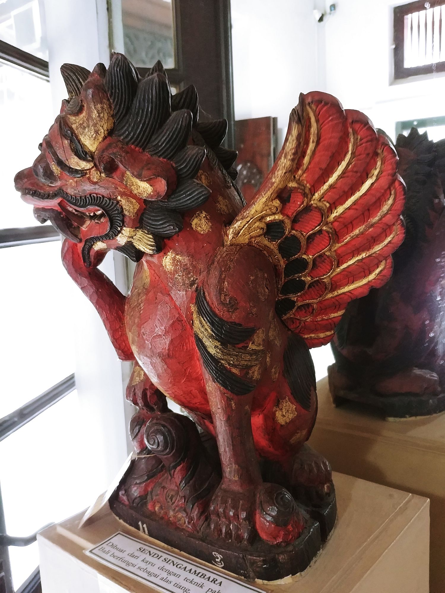 Yogyakarta - Arts Museum - Red cutie