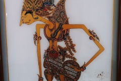 Yogyakarta - Keraton Palace - Picture of puppet - Man