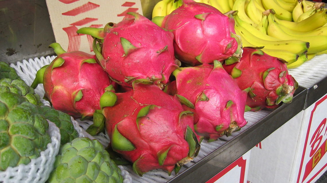 Oranges, apples, dragon fruit and snake fruits, oh my.