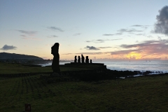 Hanga Roa - Ahu Tahai - Sunset 03