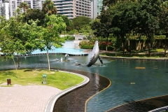 KL - Convention center garden and whale2