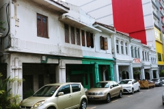 Kuala Lumpur - A row of old houses