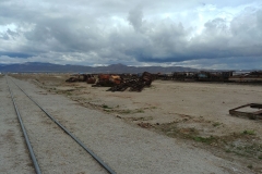 Salar de Uyuni Tour - Day 3 - 42 - Train cemetery